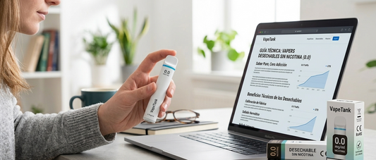 Vapers desechables sin nicotina (0.0): La guía técnica para un vapeo de calidad y 0% adicción