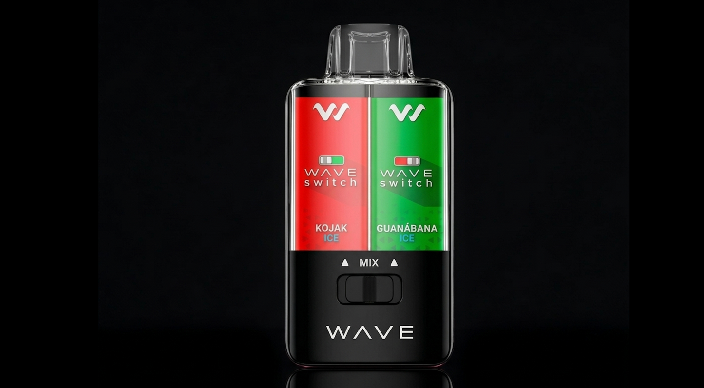 BUD VAPE 40.000 Puffs - WAVE SWITCH - 0.0 Nicotina